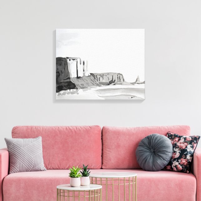 Impressão Em Tela Beleza do Deserto (Insitu(Sala de estar))
