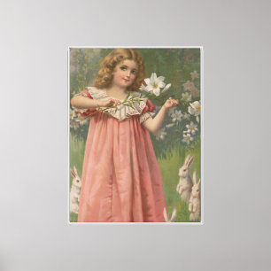 Impressão Em Tela Belezas de Páscoa, Ilustração Vintage, 1898