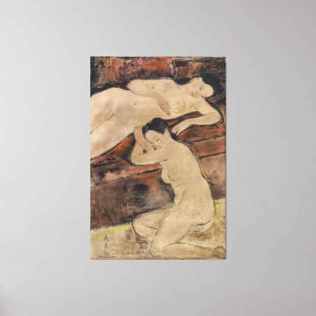 Impressão Em Tela Belezas etéreas" (Frente)