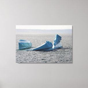 Impressão Em Tela Bell Island Iceberg