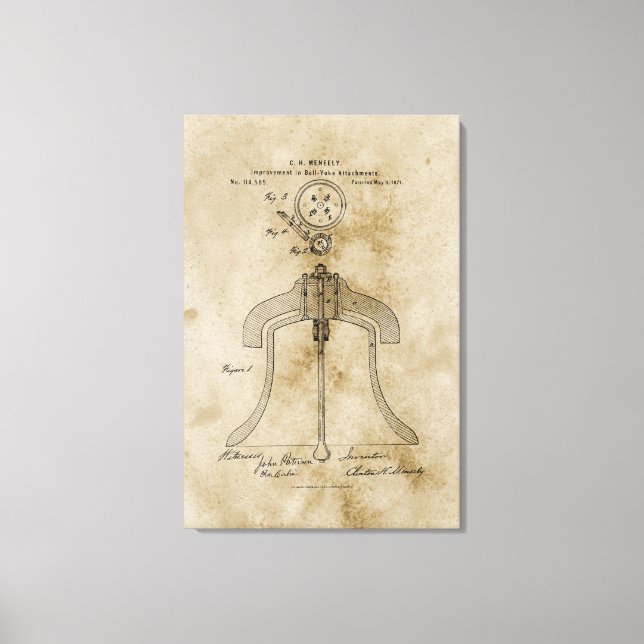 Impressão Em Tela Bell Yoke Design (Frente)