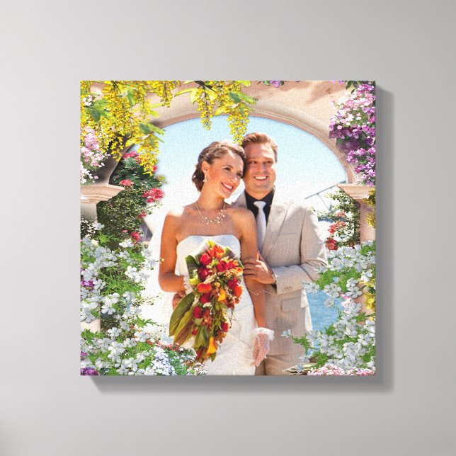 Impressão Em Tela belo ambiente circunvizinho italiano (Frente)