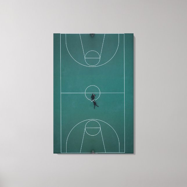 Impressão Em Tela Belo Design de basquete (Frente)