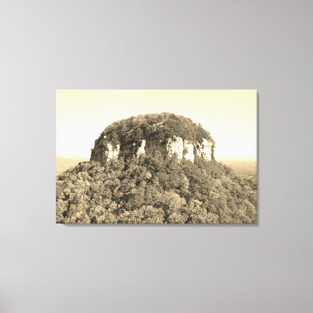 Impressão Em Tela Belo Monte da Carolina do Norte (Frente)