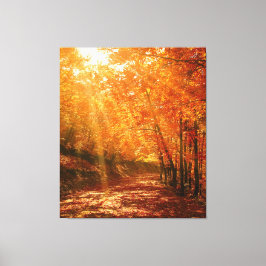 Impressão Em Tela Belo outono