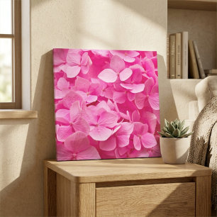 Impressão Em Tela Belo Primavera rosa Hydrangea Flower Photoics