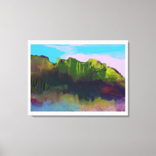 Impressão Em Tela belo quadro paisagístico
