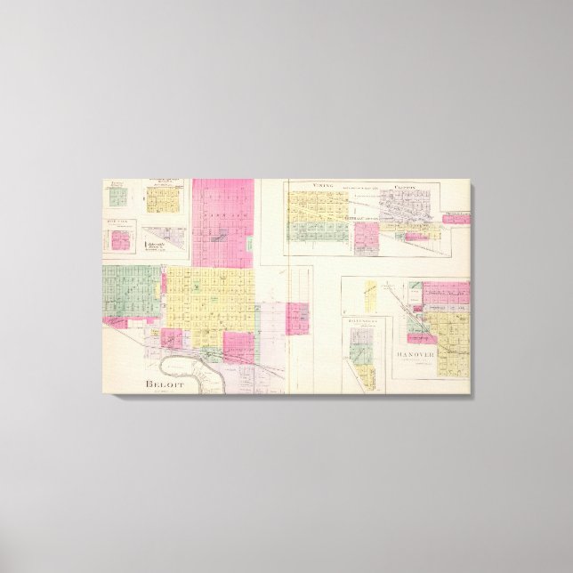 Impressão Em Tela Beloit, Victor, Primaveras Waconda, Morton, Kansas (Frente)