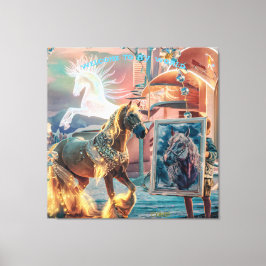 Impressão Em Tela Bem-Vindo Ao Meu Mundo