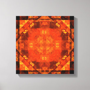 Impressão Em Tela Bênção de Abstrato Art Preto e Branco