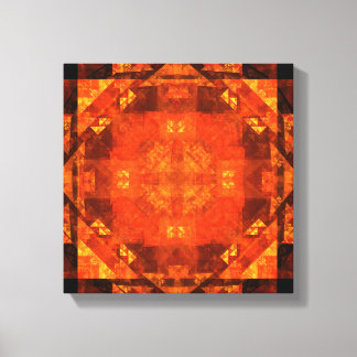 Impressão Em Tela Bênção de Abstrato Art Preto e Branco