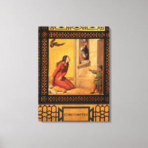 Impressão Em Tela Bens e o mal: Escárnio, 1832 (detalhe de 89709)