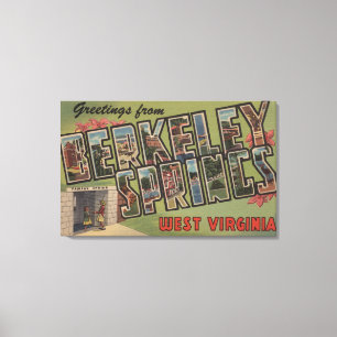 Impressão Em Tela Berkeley Springs, West Virginia