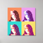 Impressão Em Tela Bernese Mountain Dog Pop Art<br><div class="desc">Bernese Mountain Dog Pop Art</div>