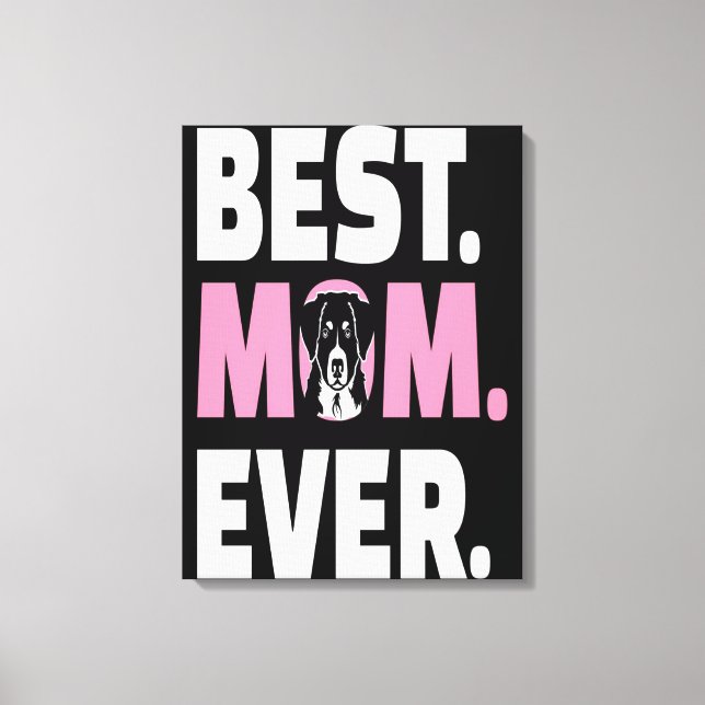 Impressão Em Tela Bernese Mountain | Funny dog gifts for Mom (Frente)