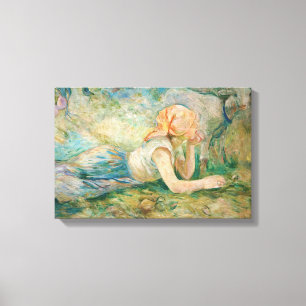 Impressão Em Tela Berthe Morisot - Descanso de Pastores