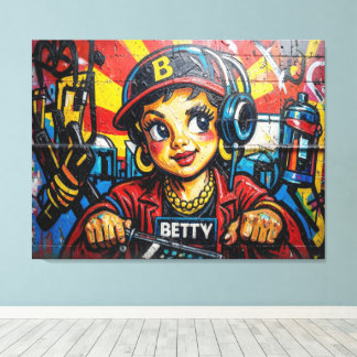 IMPRESSÃO EM TELA BETTY BOOP-3