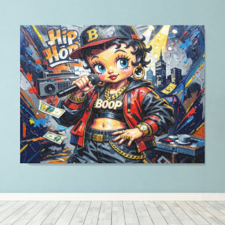 IMPRESSÃO EM TELA BETTY BOOP-4A