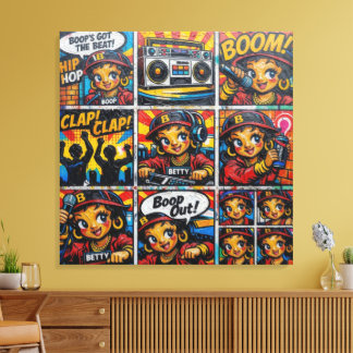 IMPRESSÃO EM TELA BETTY BOOP-7