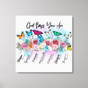 Impressão Em Tela Bíblia Cristã Inspiradora Verso