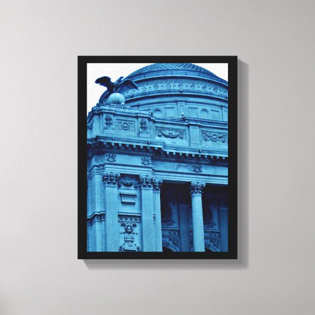 Impressão Em Tela Biblioteca Azul (Frente)