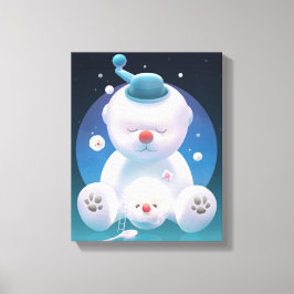 Impressão Em Tela Bichon Ice Shaver Dreamland