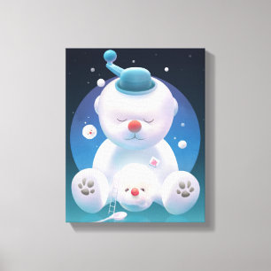 Impressão Em Tela Bichon Ice Shaver Dreamland