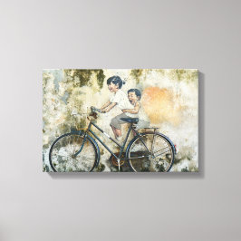 Impressão Em Tela Bicicleta | Zazzle_Growth.