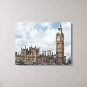 Impressão Em Tela Big Ben, Londres