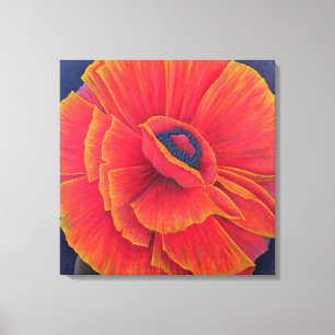 Impressão Em Tela Big Poppy 2003