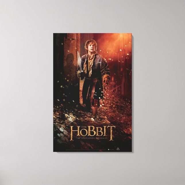 Impressão Em Tela BILBO BAGGINS™ Caracter Poster 3 (Frente)