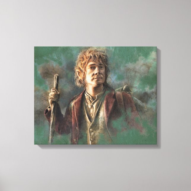 Impressão Em Tela BILBO BAGGINS™ Illustration (Frente)