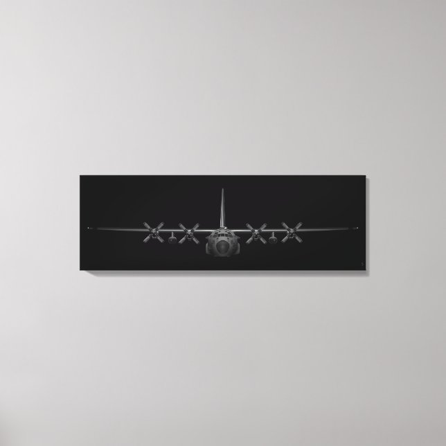 Impressão Em Tela Black Chrome Herk (Frente)