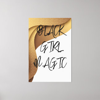 Impressão em Tela Black Girl Magic