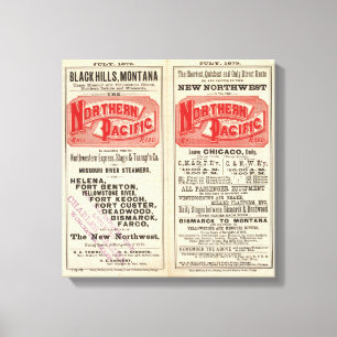 Impressão Em Tela Black Hills, Montana, Missouri superior