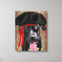 Black Labrador Pirata Dog