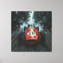 Impressão Em Tela Blazing Trail: Car 26 Unleashed