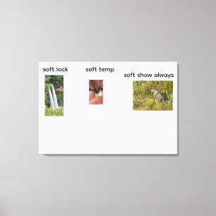 Impressão Em Tela bloqueio suave