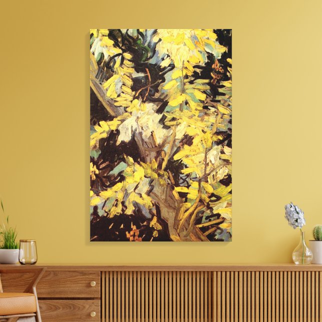 Impressão Em Tela Blossoming Acacia Branches por Vincent van Gogh (Insitu(Sala de estar))