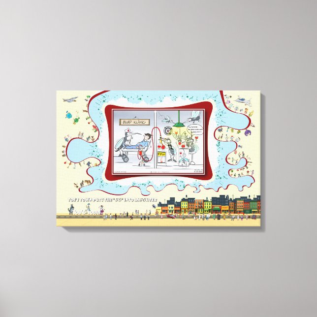 Impressão Em Tela Blud Klinic | Valentine’s Day 24x16 (Frente)