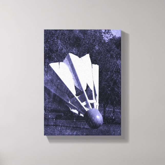 Impressão Em Tela Blues de Choque (Frente)