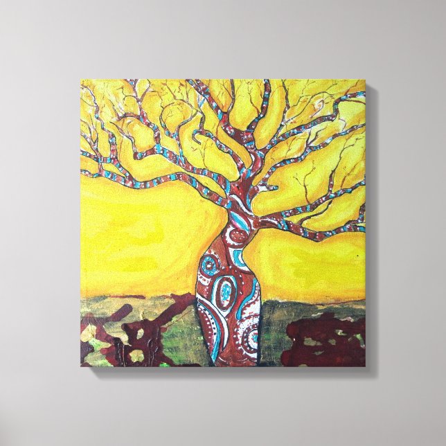 Impressão Em Tela Boab Bright (Frente)