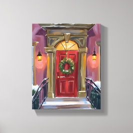 Impressão Em Tela Boas-vindas | Pintura Aconchegante de Grinalda Ver