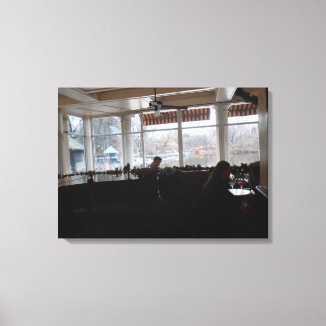 Impressão Em Tela Boat House (Frente)