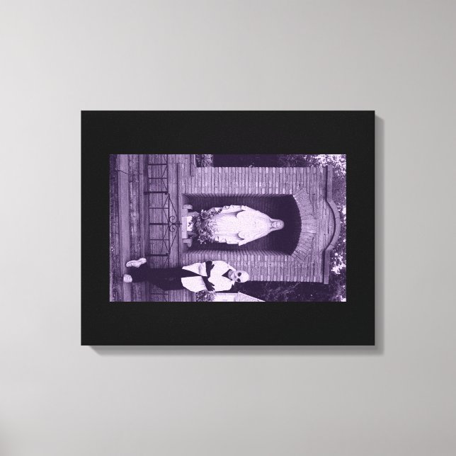 Impressão Em Tela Bob & Mary (Frente)