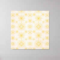 Boho Celestial Sun Stars Ivory Patterno