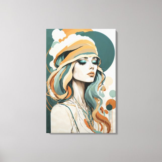 Impressão Em Tela Boho Dreamscape (Frente)