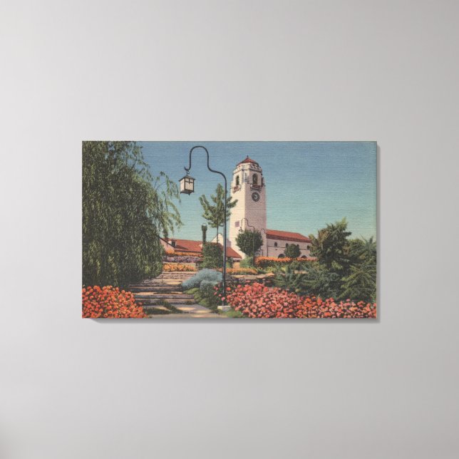 Impressão Em Tela Boise, ID - View of Union Pacific (Frente)