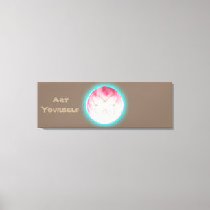 Impressão Em Tela Bolhas da borboleta