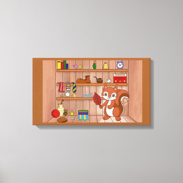 Impressão Em Tela Bolhas no seu Compro (Frente)